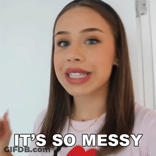 Its So Messy Fernanda Ramirez GIF