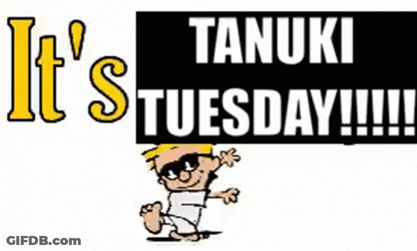 Its Tanuki Thankful Tuesday GIF