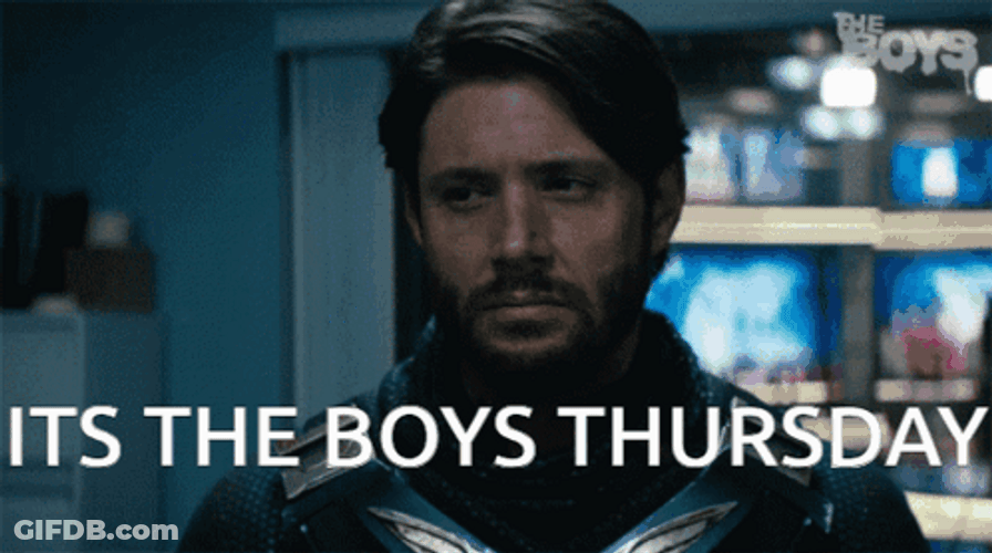 Its The Boys Thursday Soldier Boy GIF