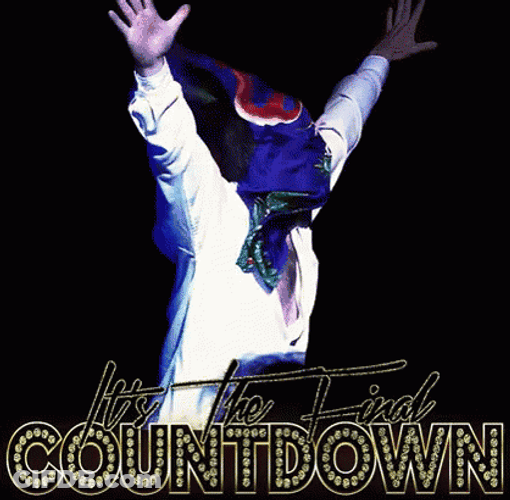 Its The Final Countdown Gob GIF