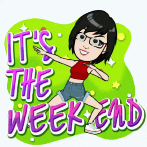 Its The Weekend Googly Eyes GIF