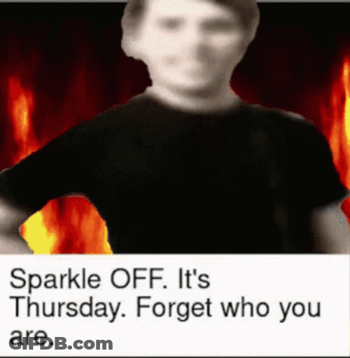 Its Thursday Jerma985 Fire Background GIF