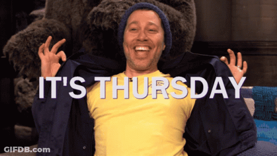 Its Thursday Sam Riegel GIF