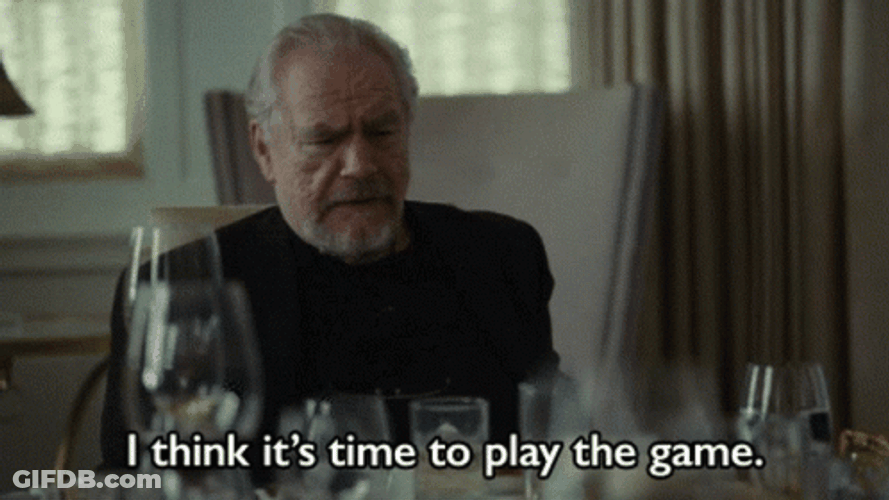 Its Time To Play The Game Brian Cox GIF