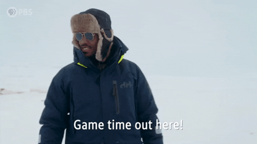 Its Time To Play The Game Hooded Man GIF