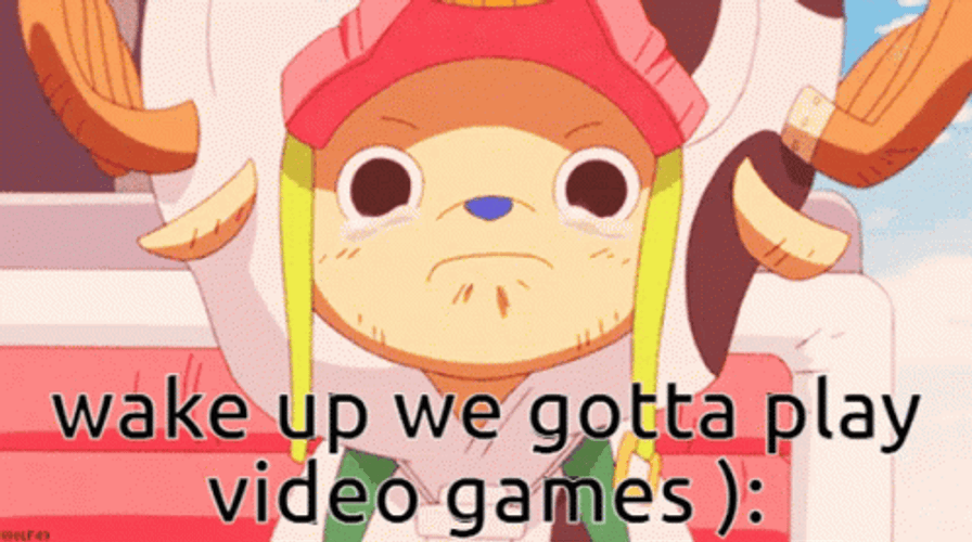 Its Time To Play The Game Tony Chopper GIF
