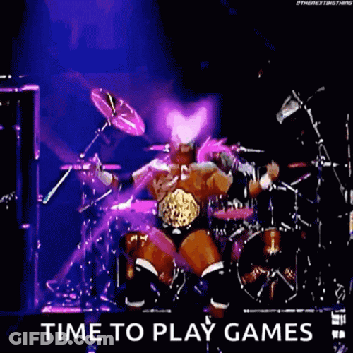 Its Time To Play The Game Wrestlemania GIF