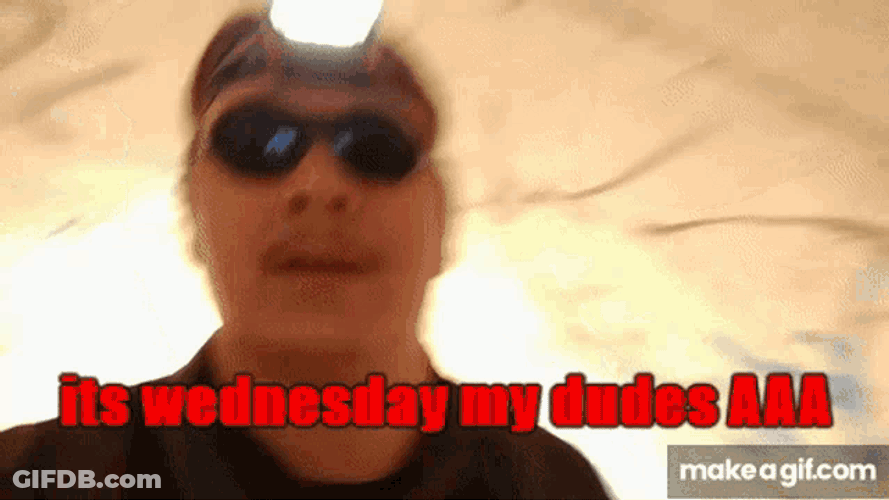 Its Wednesday Aaa Shades On GIF