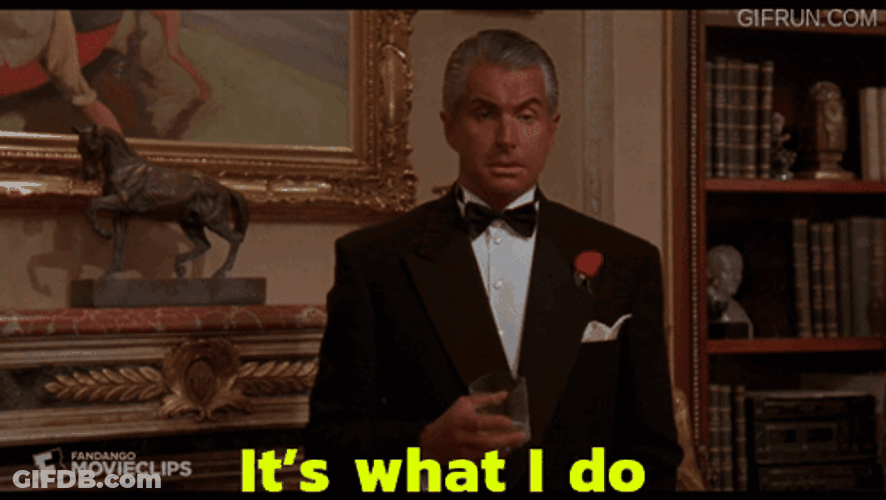 Its What I Do Actor George Hamilton GIF