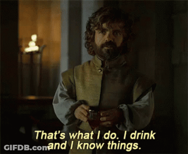 Its What I Do Tyrion Lannister GOT GIF