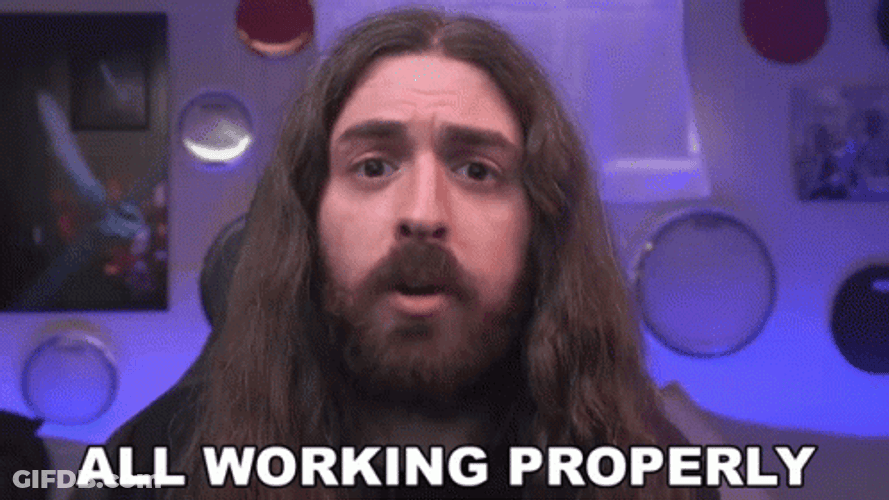 Its Working Properly Sam Paulicelli GIF