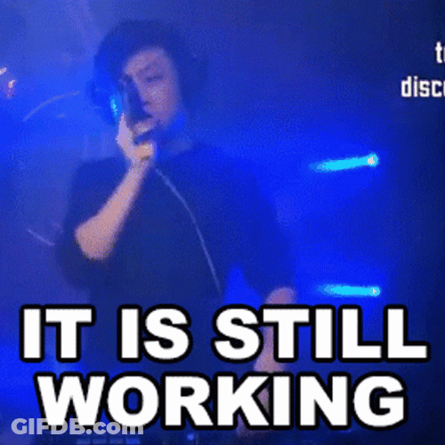 Its Working Teen Guy Singing GIF
