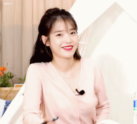 IU Eye Roll GIF