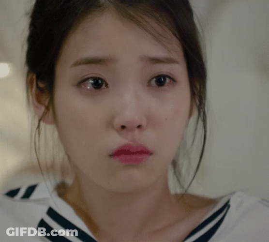 Iu Girl Crying GIF