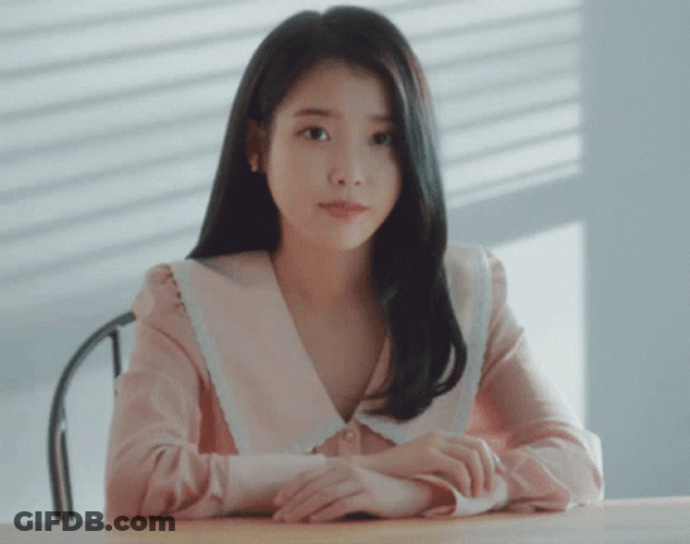 IU Singing Quiet GIF