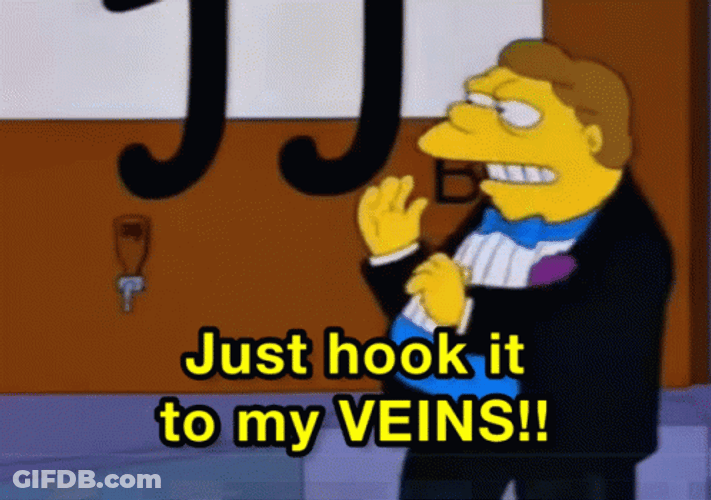 IV Injection The Simpsons GIF
