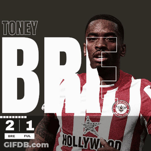 Ivan Toney Brentford Graphics Art GIF