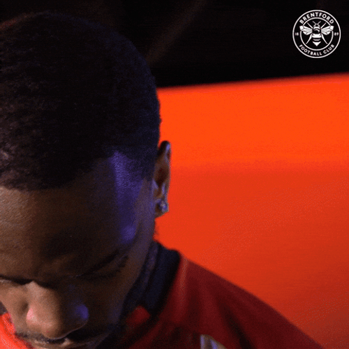 Ivan Toney Footballer Close Up Shot GIF