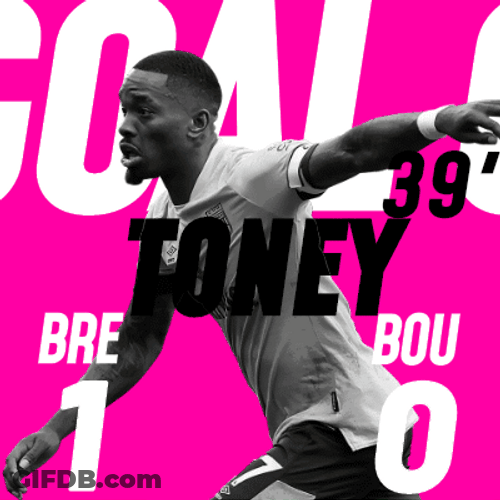 Ivan Toney Footballer Score Card GIF