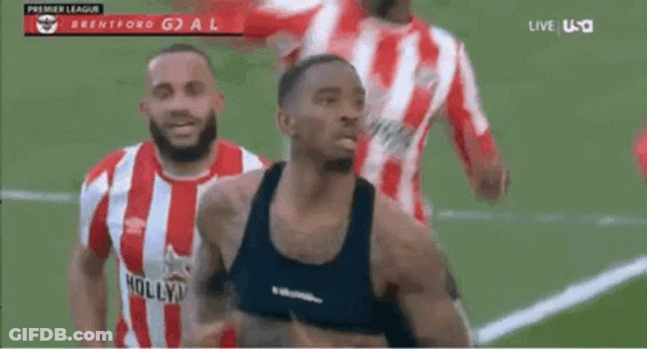 Ivan Toney Happy Dance GIF