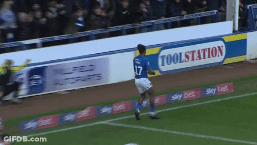 Ivan Toney Silly Squat Dance GIF
