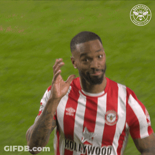 Ivan Toney Twitching Finger Gesture GIF