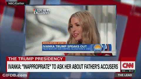 Ivanka Trump Speaks Out On Cnn Today GIF