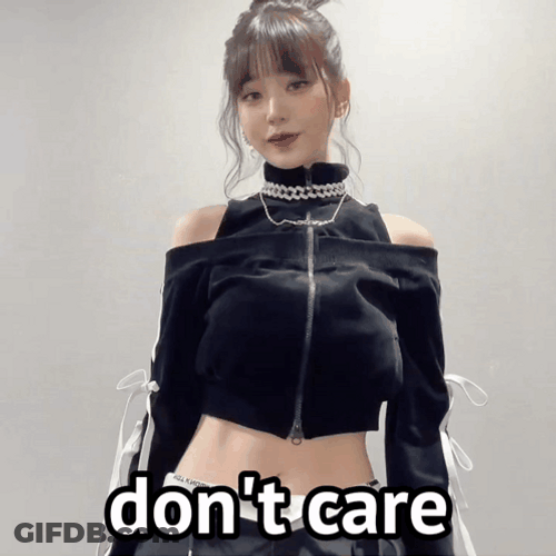 Ive Woonyoung Dont Care GIF