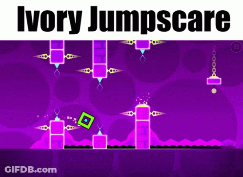 Ivory Jumpscare Video Game Screen GIF