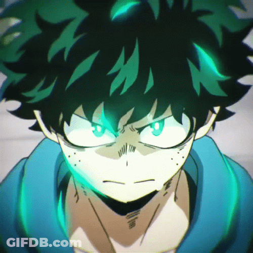 Izuku Midoriya Can I Be A Hero GIF