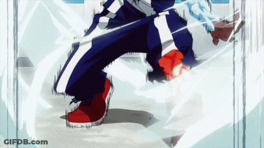 Izuku Midoriya In Battle Field GIF