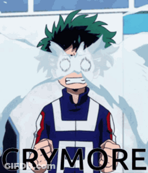 Izuku Midoriya My Hero Academia Anime Cry GIF