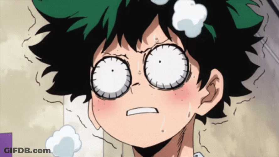 Izuku Midoriya Texting On His Phone GIF