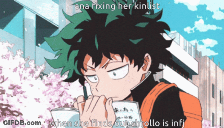 Izuku Midoriya Writing On His Notes GIF