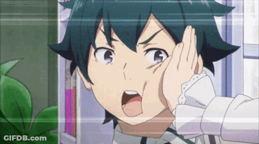Izumi Masamune Slapping Face GIF