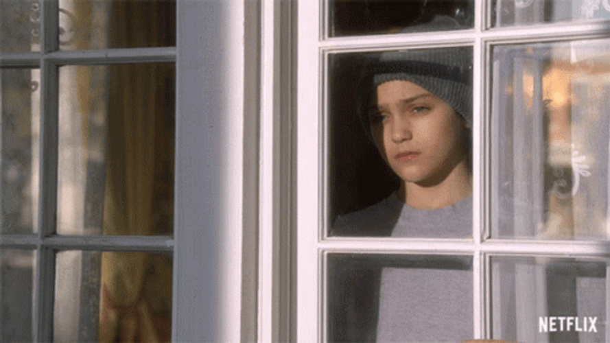 Izzy G. Looking Out The Window GIF