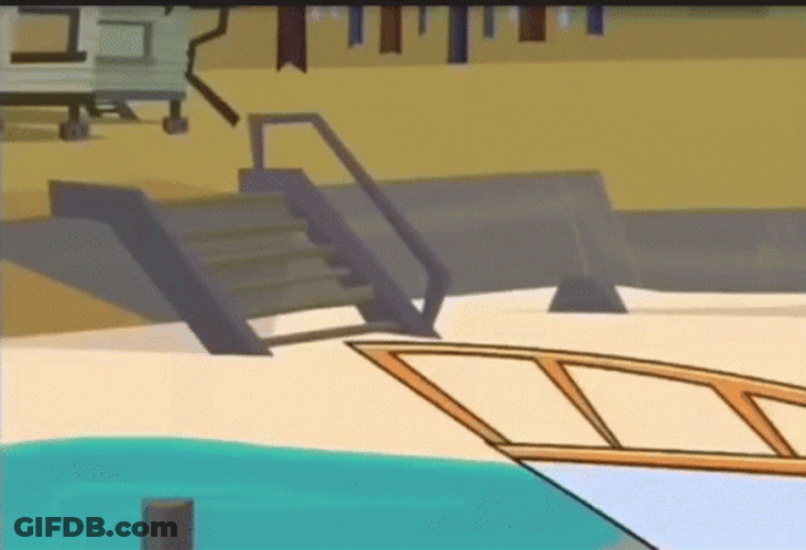 Izzy Had A Hard Fall GIF