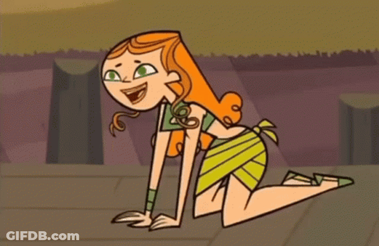 Izzy Making Floor Stunts GIF