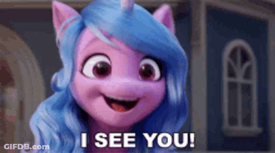 Izzy Moonbow I See You GIF