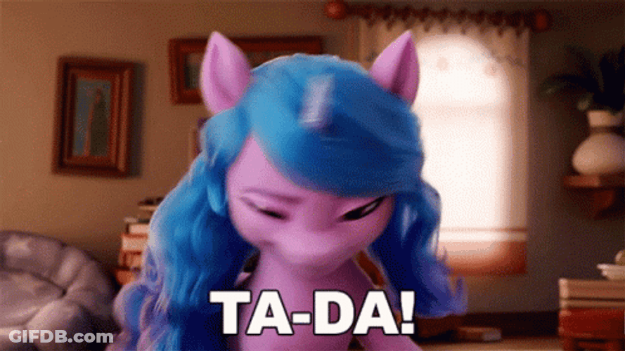 Izzy Moonbow In So Much Excitement GIF