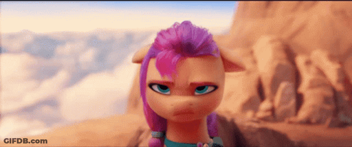 Izzy Moonbow Silly Face GIF
