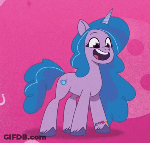 Izzy Moonbow Sparkling Body GIF