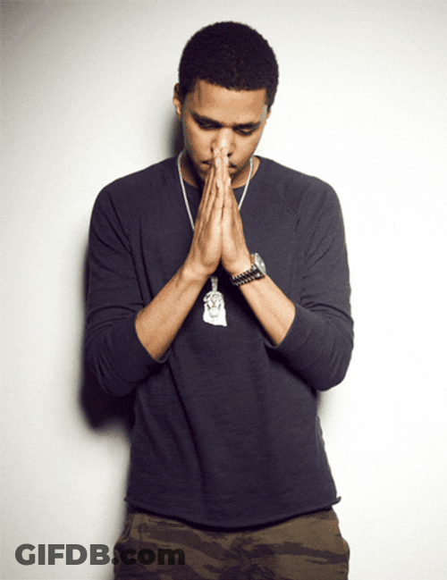 J Cole Different Poses GIF