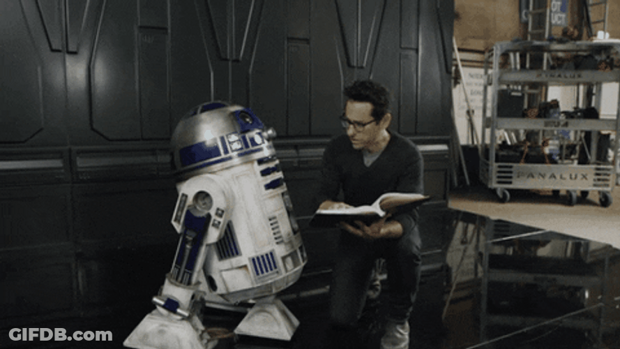 J.J. Abrams R2d2 GIF