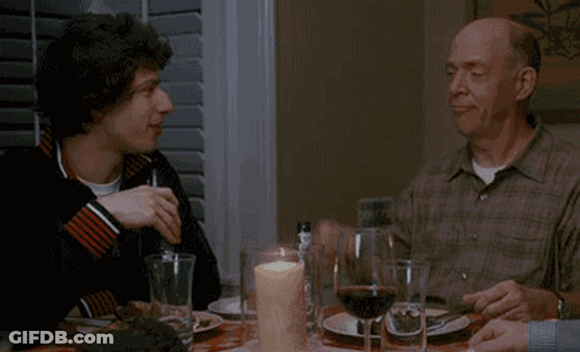 J K Simmons Love You Man Fist Bump GIF