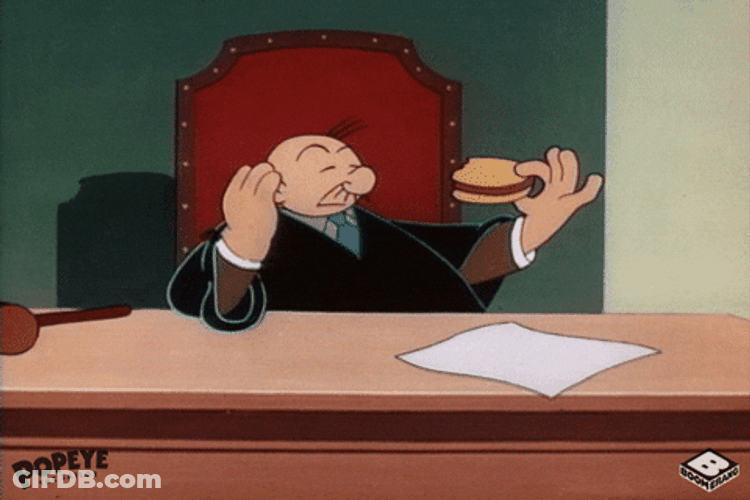 J. Wellington Wimpy Lunch Time GIF