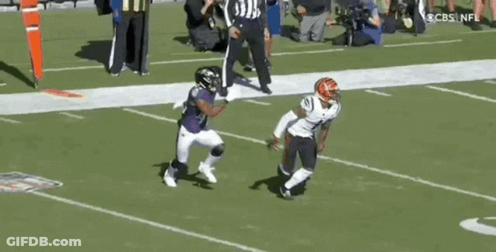 Ja'marr Chase Almost Failed But Got It GIF