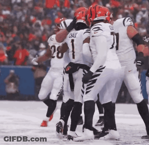 Ja'marr Chase Hop Shot GIF