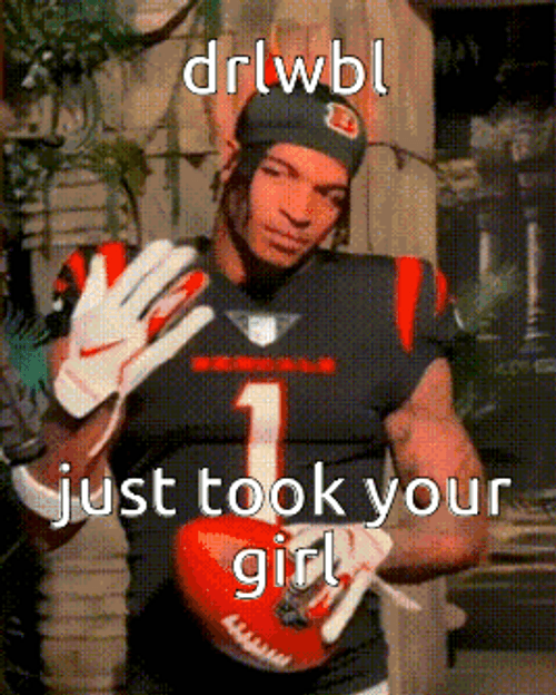 Ja'marr Chase Just Took Your Girl GIF