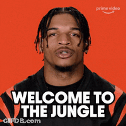 Ja'marr Chase Welcome To The Jungle GIF